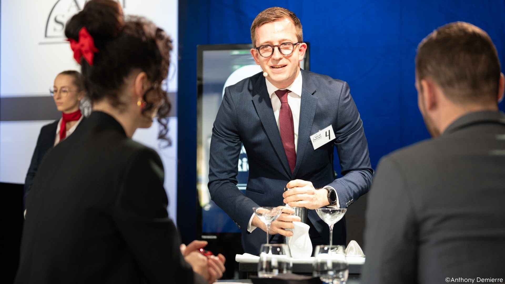 Cocktail making task at the Art of Service Trophy