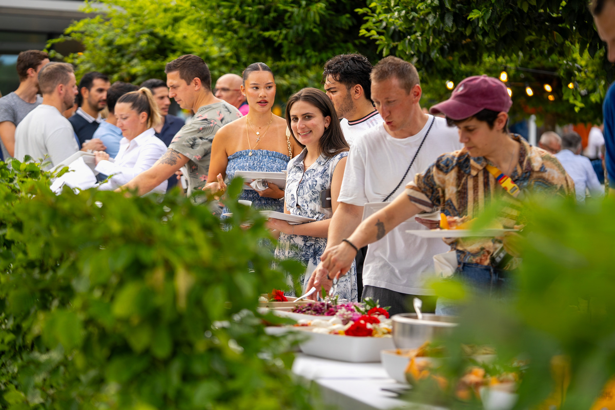 EHL staff bbq