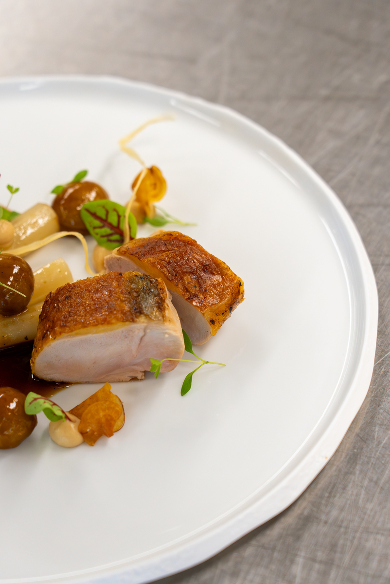 Dish by Chef Lucrece Lacchio