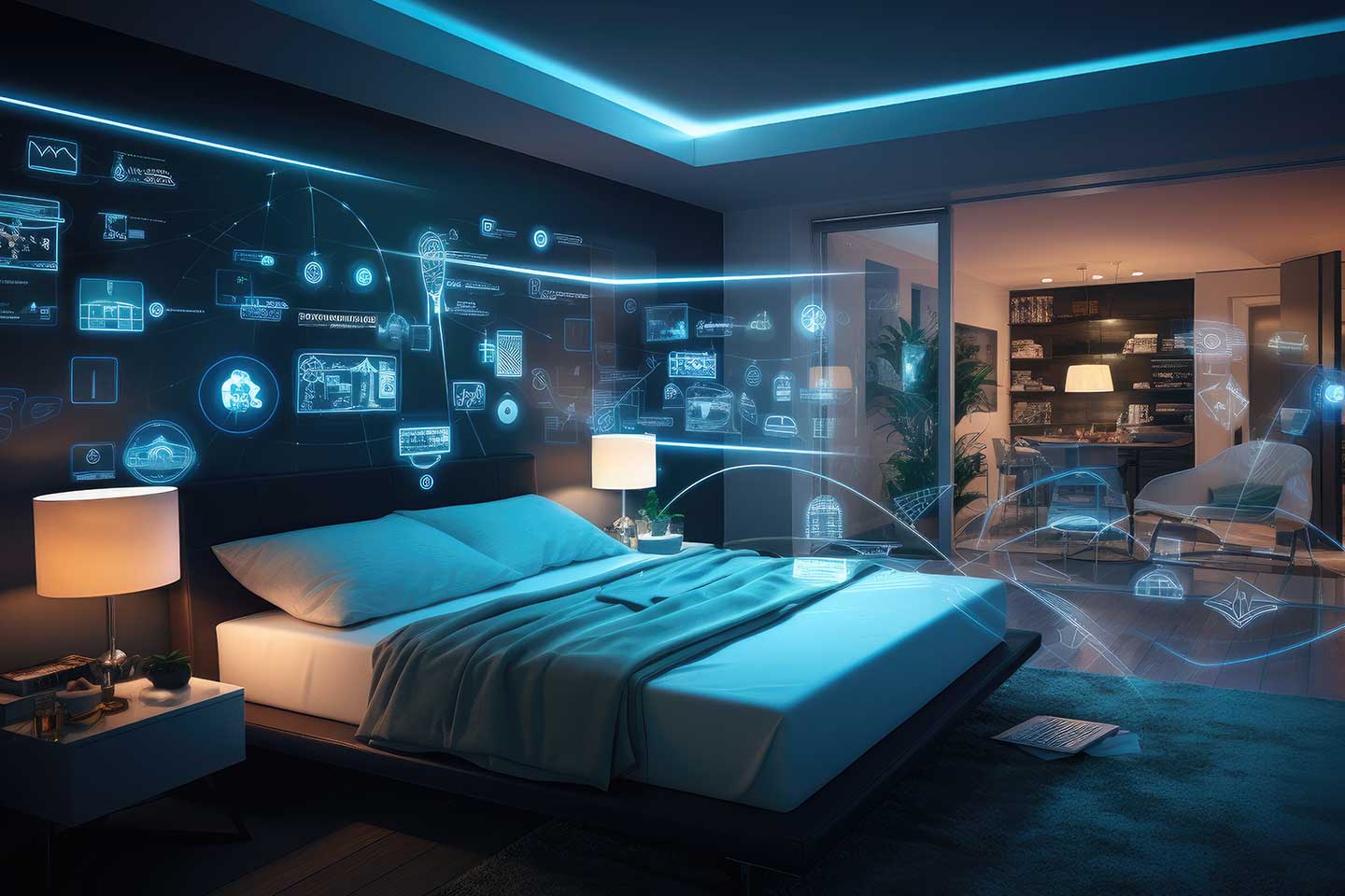 connected hotel room 
