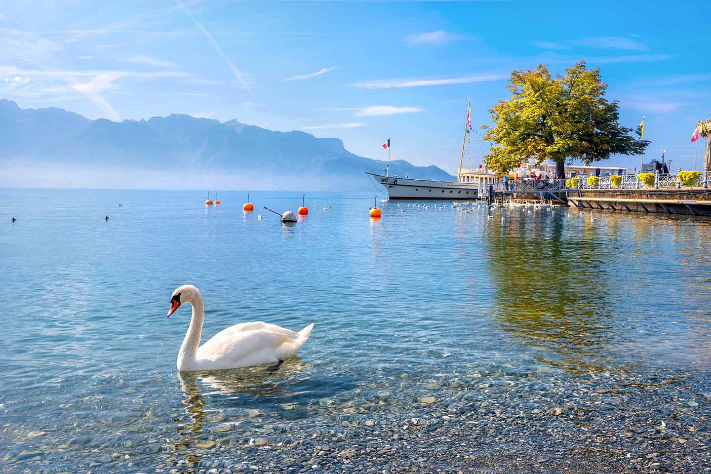 view of the Lac Leman 